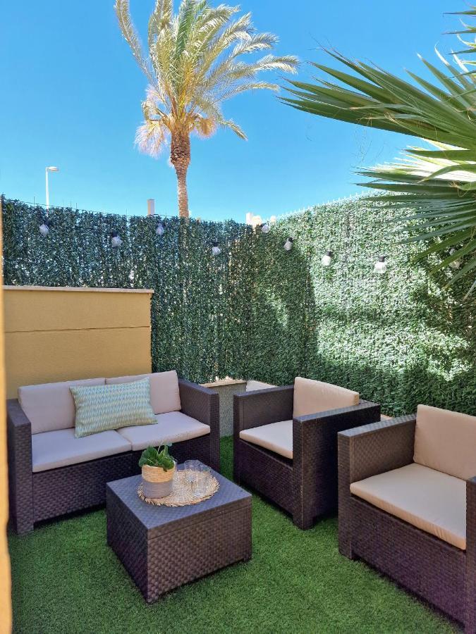 Precioso Bajo Con Jardin En Vera Exteriör bild