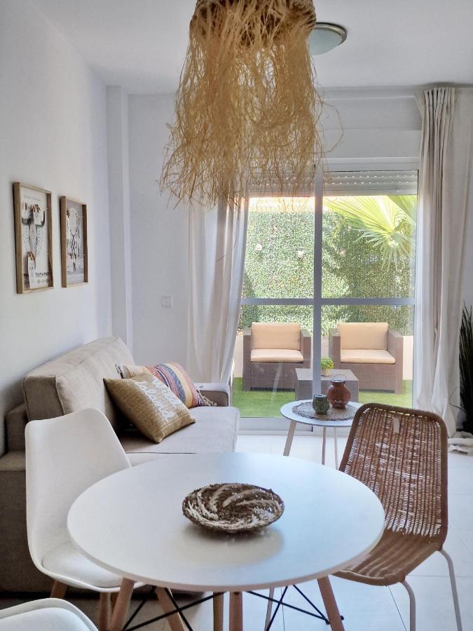 Precioso Bajo Con Jardin En Vera Exteriör bild